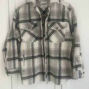 RSQ Checkered Button-Up Shirt